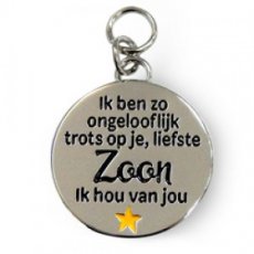 Charms for You hangertje - Zoon
