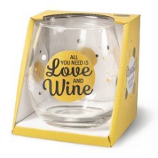 Proost Glas Love and Wine