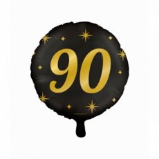 70318 Leeftijd Folieballon 18"/45cm 90 jaar