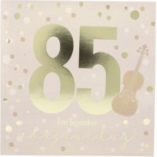 Muziekkaart Leeftijd 85 jaar