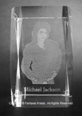 3D Laserblok Michael Jackson
