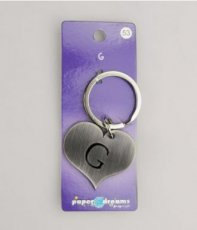 Porte-clés Coeur   'G'
