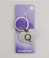Porte-clés Coeur   'Q'