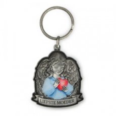 lkr70673000 Porte-clés de luxe Ange Gardien 'Liefste Moeder'