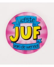 70289 Badge XL Liefste Juf